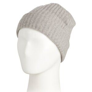 PORTOLANO Cashmere Ribbed Beanie